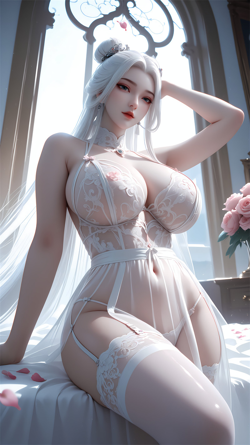 [第1574期] [剑来] [剑妈 · 系列五] 巨乳情趣内衣白丝超诱惑 [118P]-漫狐